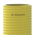Savicový material 2,4 m, pr. 105 mm, Flame 45 žlutý